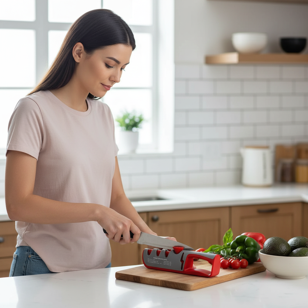 aiguiseur de couteaux polyvalent precisionplus