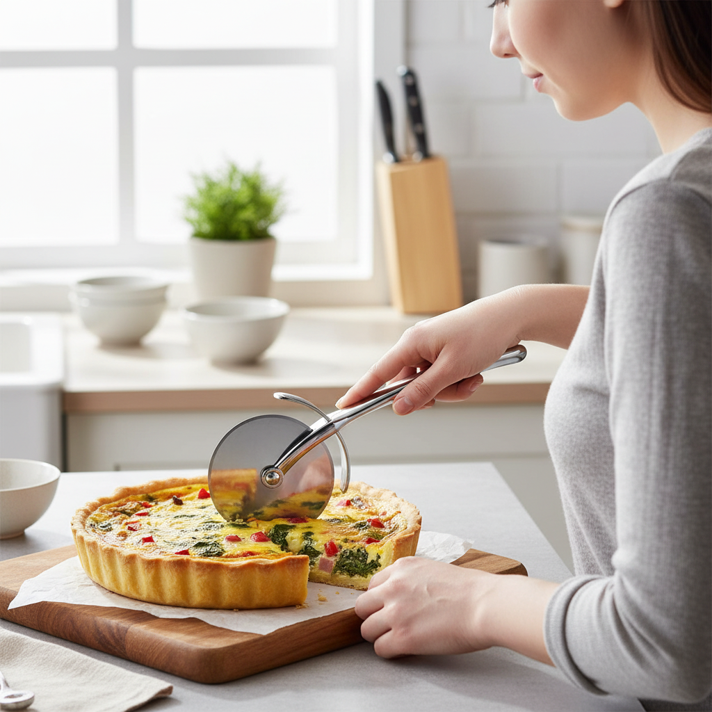 couteau a pizza fonctionnel professionnel
