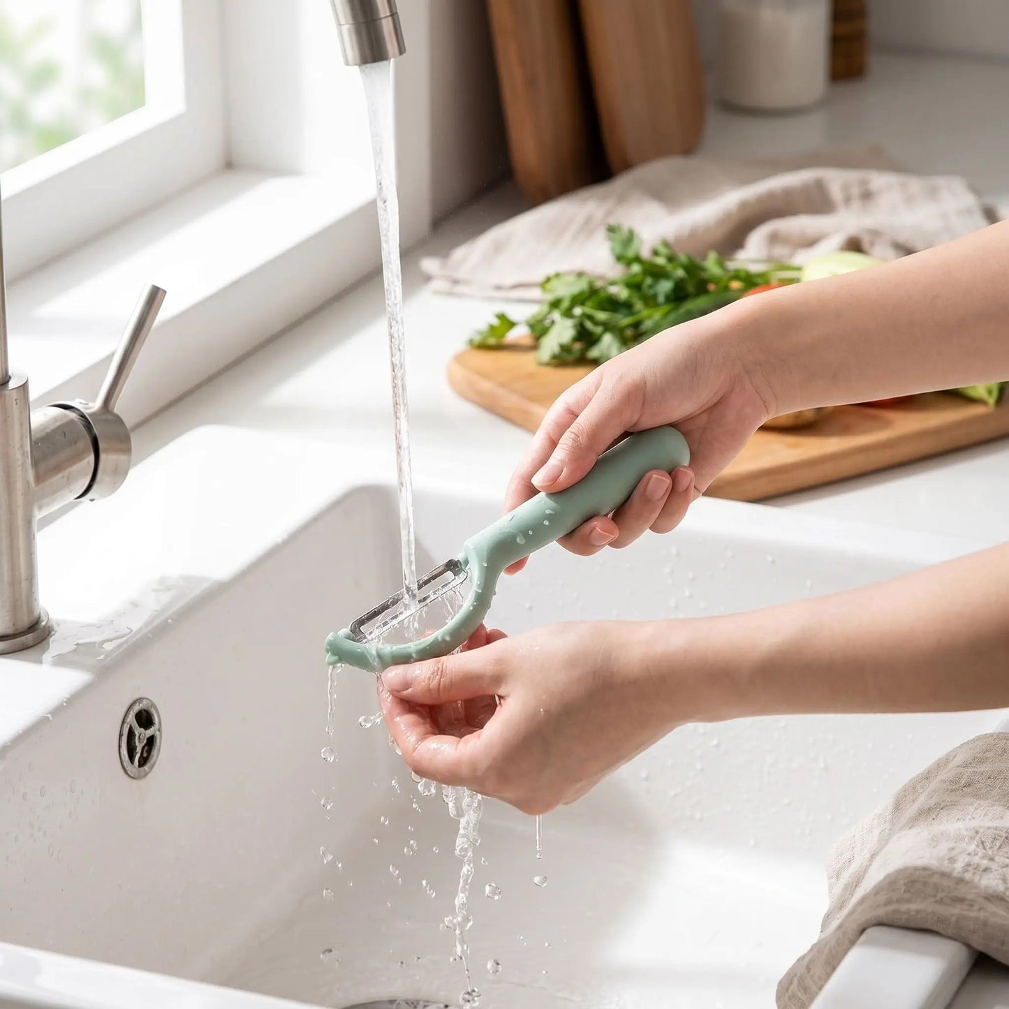 éplucheur plastique peelix