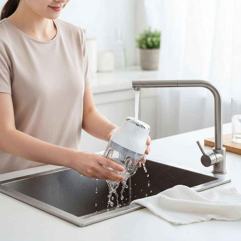 hachoir electrique blanc powerdof