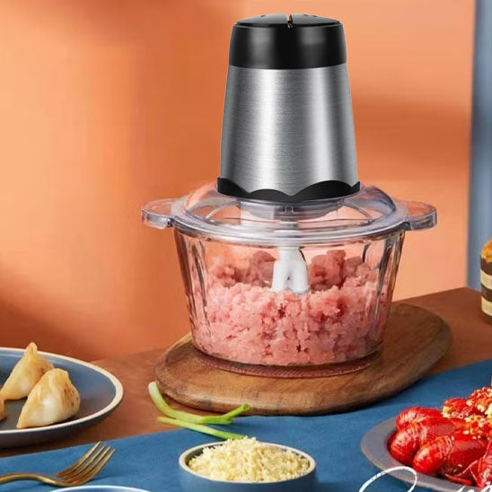 hachoir electrique bol verre klypso