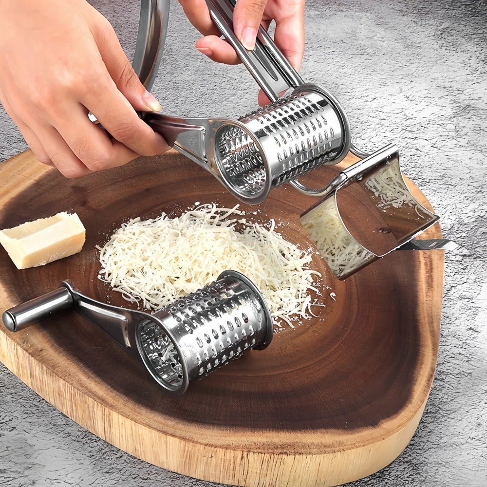 moulin à fromage sans effort rotatif sécurisé