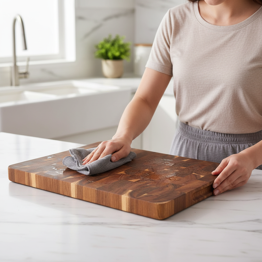 planche a decouper bois rectangle acacias robusta