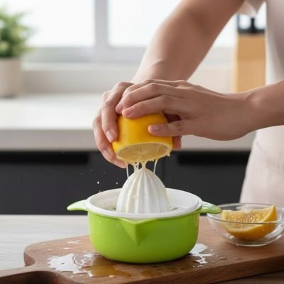 Presse citron manuel vert sans effort alvea