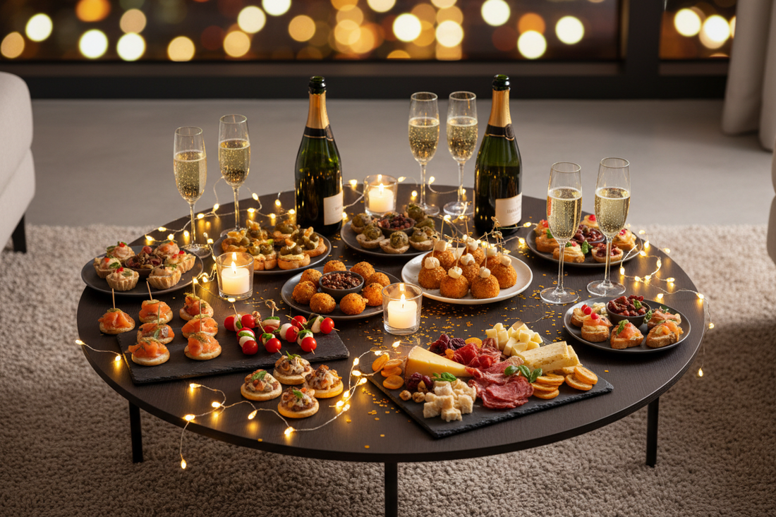 15 idées d'apéritif dînatoire pour un Réveillon réussi