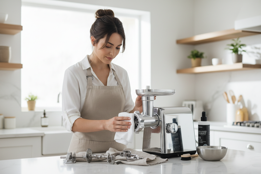 Comment nettoyer un hachoir à viande manuel ?