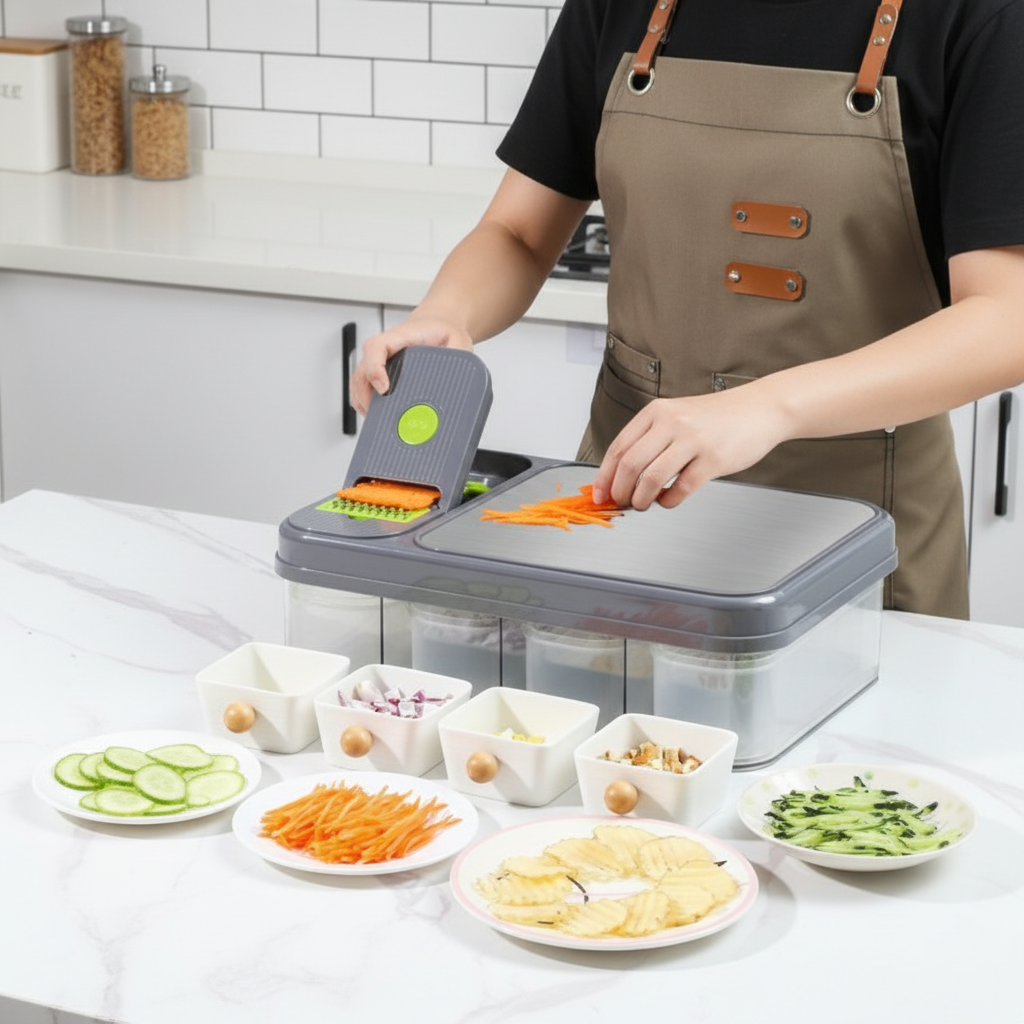 coupes légumes séparateur œuf intégré multifonction pro 