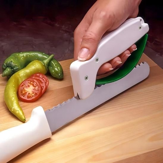 Affûteur couteau affûte un couteau blanc prof edge