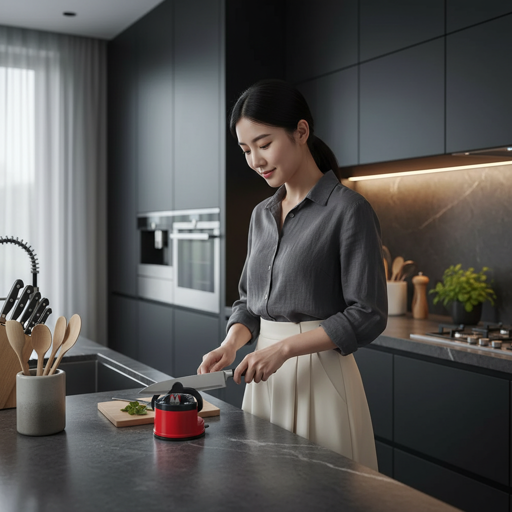 aiguiseur a couteau professionnel affutage precis affutech