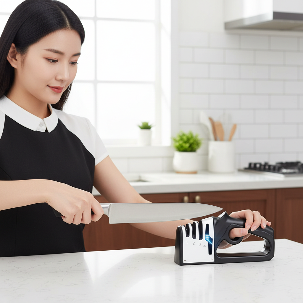 aiguiseur couteau 4 en 1 pro ciselage