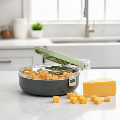 Coupe legumes manuel coupe creative en dés multichef