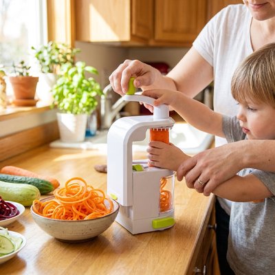 Coupe légumes manuel  créativité culinaire  spiraliseur