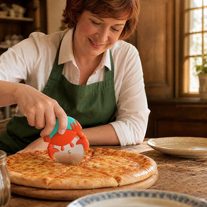 Couteau à pizza ludique crabe