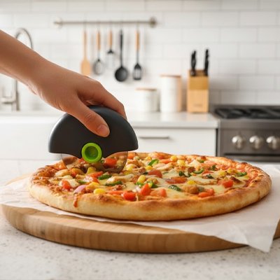 couteau a pizza securite precision plus