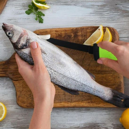 Couteau pour cuisine poignee antiderapante Hikari