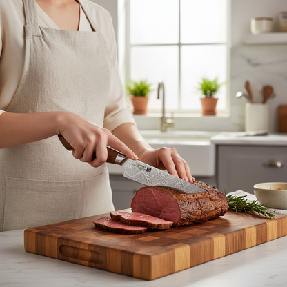 couteau santoku élégance damas 110 couches