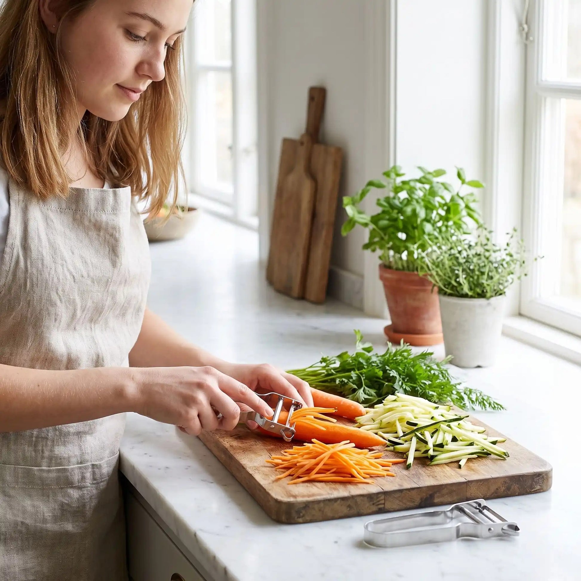 économe à julienne acier julienn'