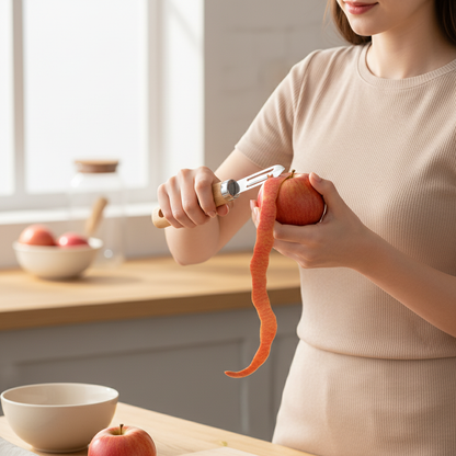 économe cuisine lame acier essentiel végétal