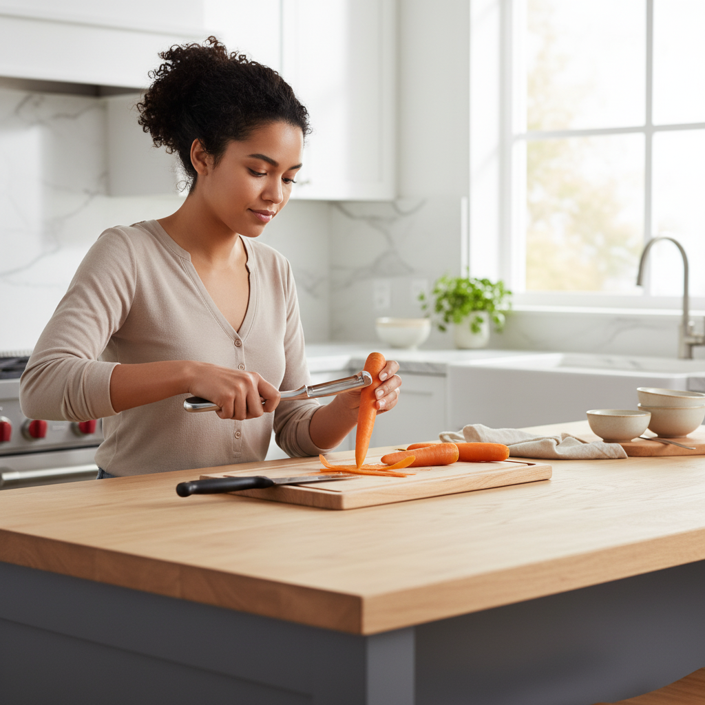 économe cuisine lame pivotante oria