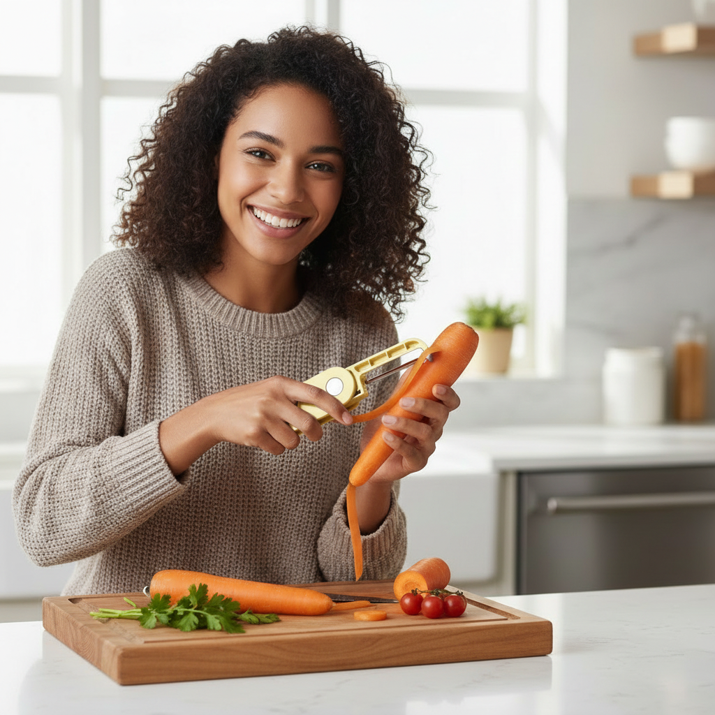 économe cuisine polyvalence pliable ultra compact