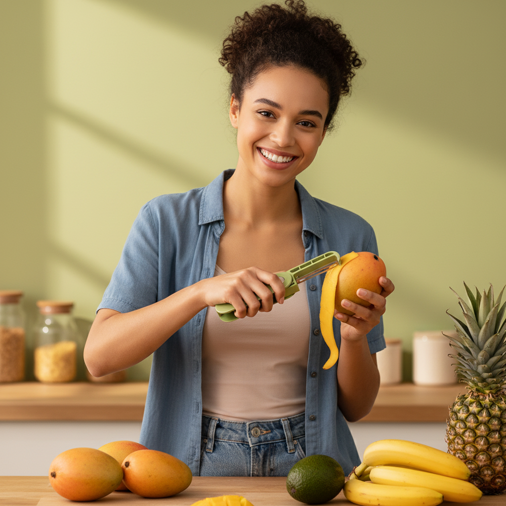 économe cuisine pratique pliable ultra compact