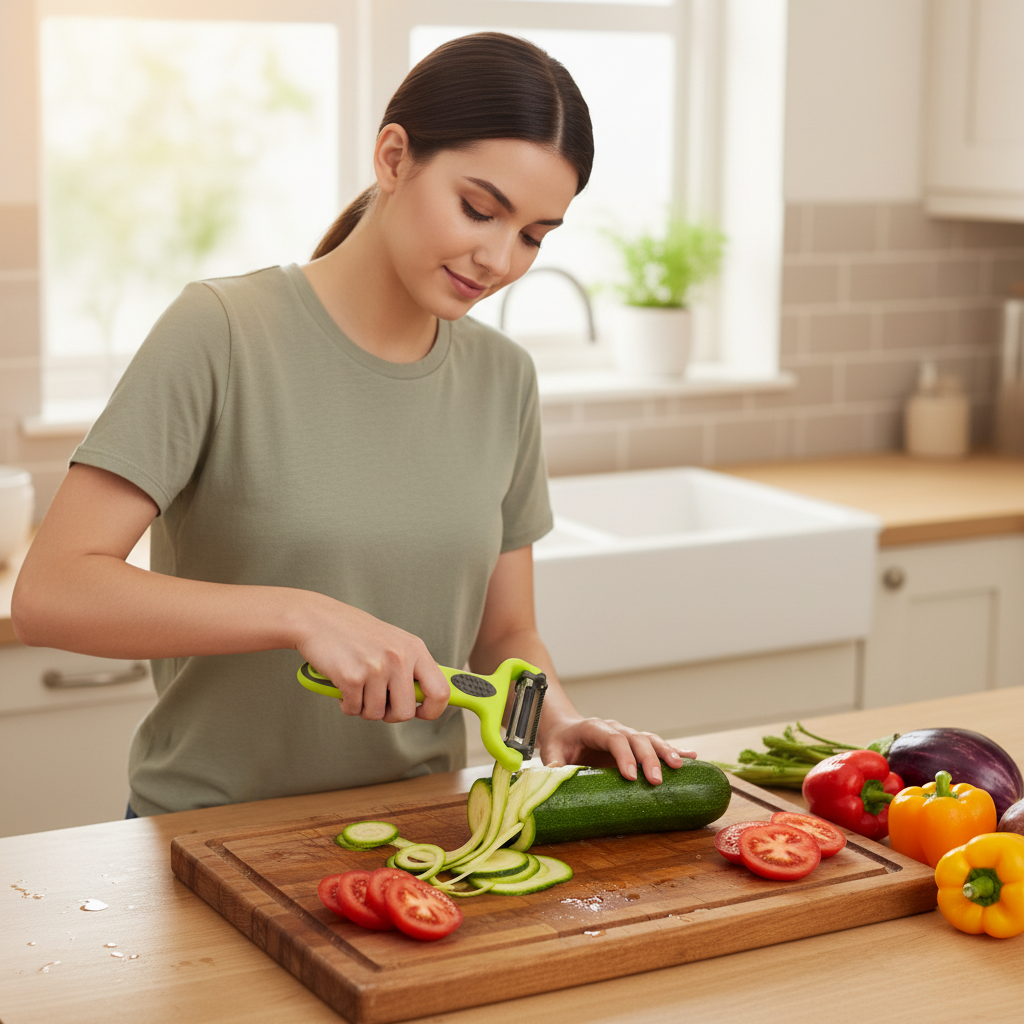 éplucheur à légumes sans effort utra efficace