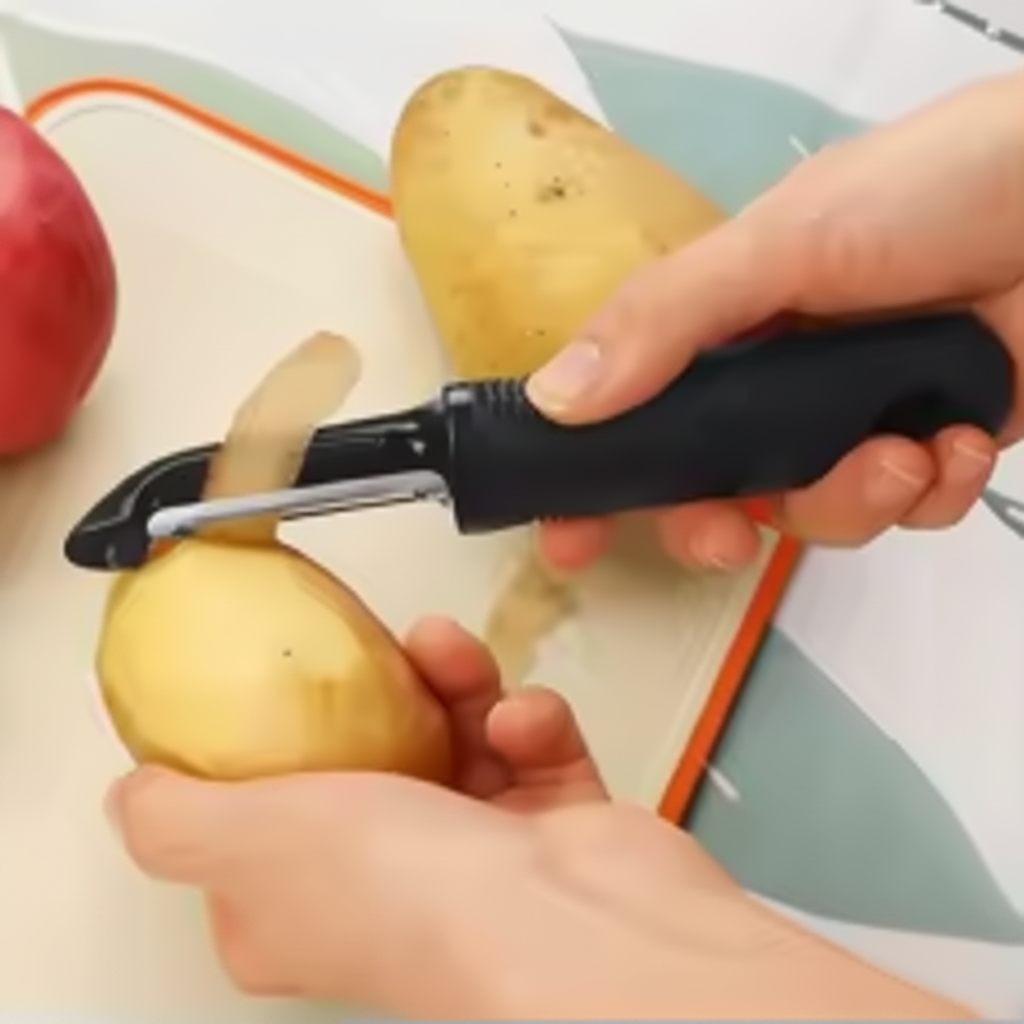 éplucheur pomme de terre qualité alimentaire pivot