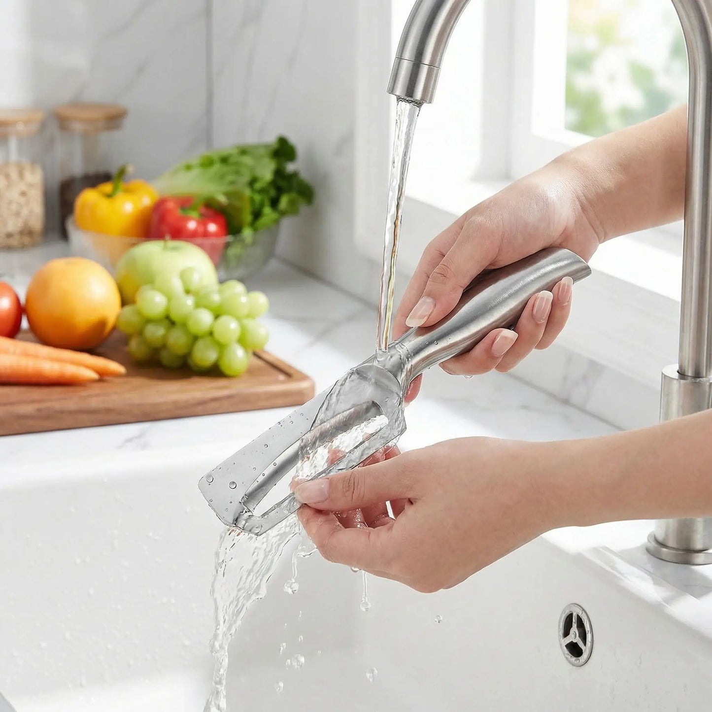 éplucheur sans effort professionnel inox