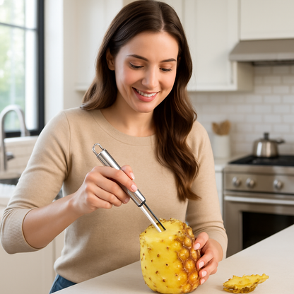 eplucheur simplicite utilisation ananas