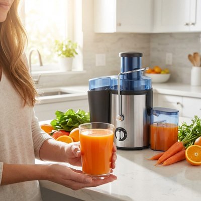 Extracteur de jus centrifugeuse entretien facile puissant