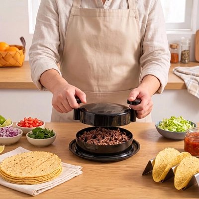 Hachoir à viande manuel design ergonomique hacko