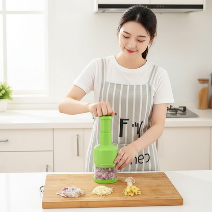 mini hachoir sans effort compact