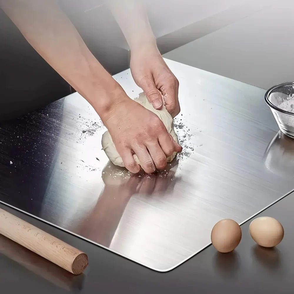 planche a decouper antibacterienne acier premium