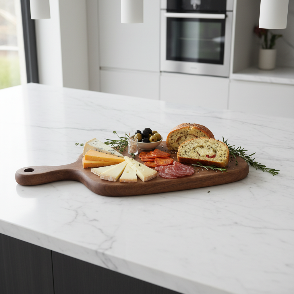 planche a decouper bois reversible elegance durable