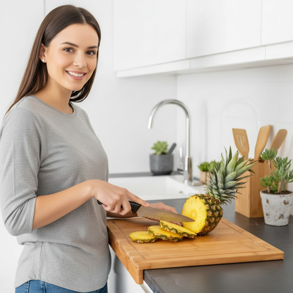planche a decouper rectangulaire bambou