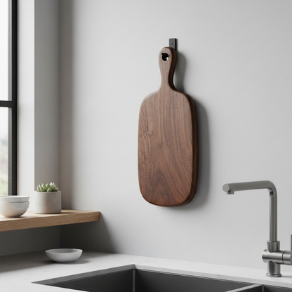 Planche a decouper suspendue au mur elegance durable