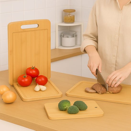 Planche en bois a decouper ecologique eco robuste