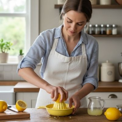 Presse agrume compact fraicheur express