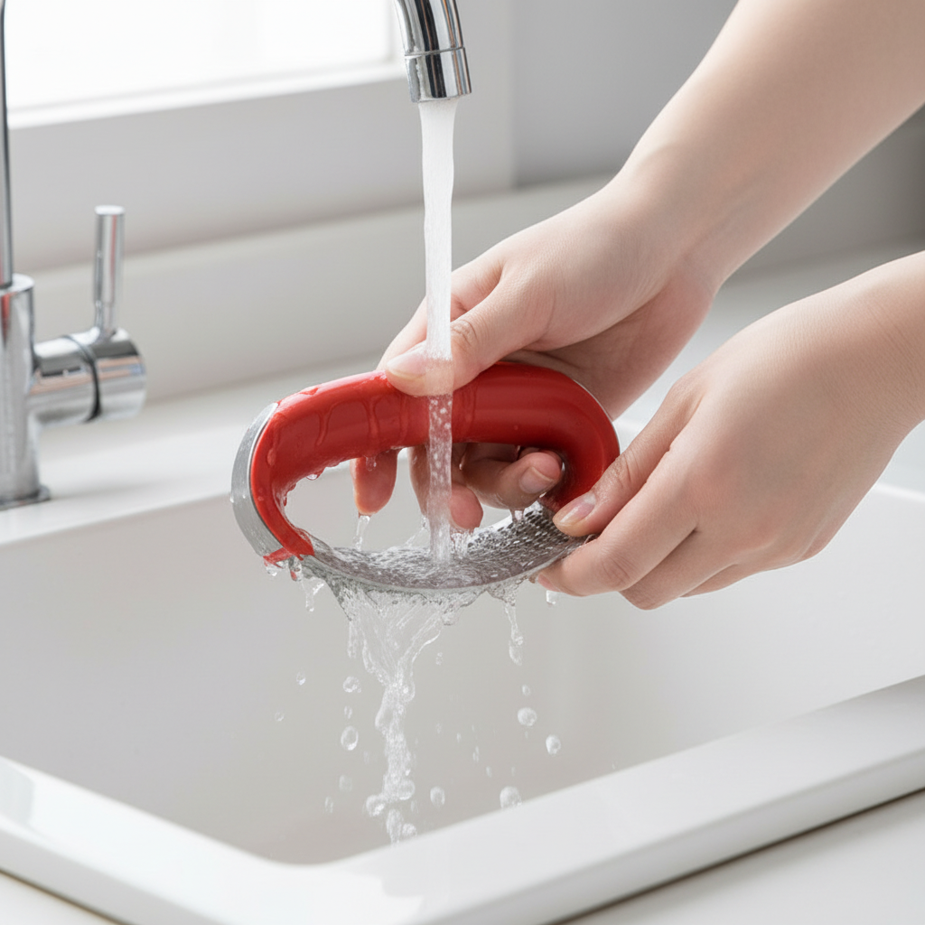 presse-ail compact ergonomique inodore