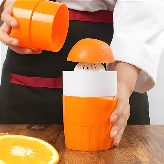 presse orange plastique vitajus