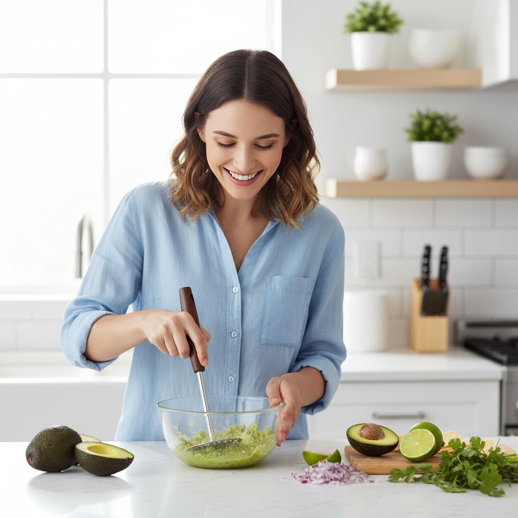 presse puree ergonomique masher