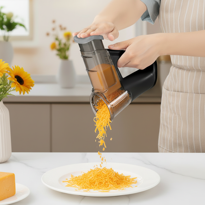 râpe à fromage électrique efficace sans fil multifonction
