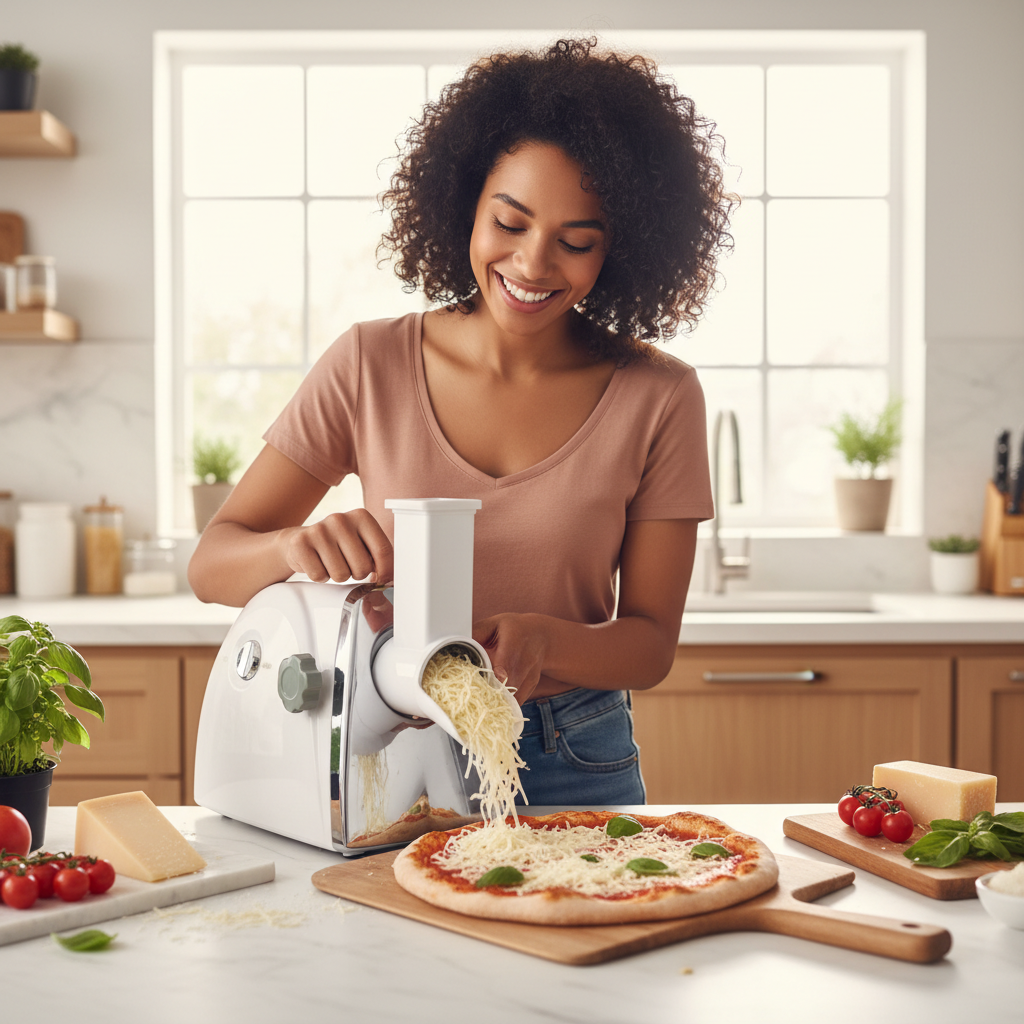 râpe à fromage électrique rapide 300w ultra rapide