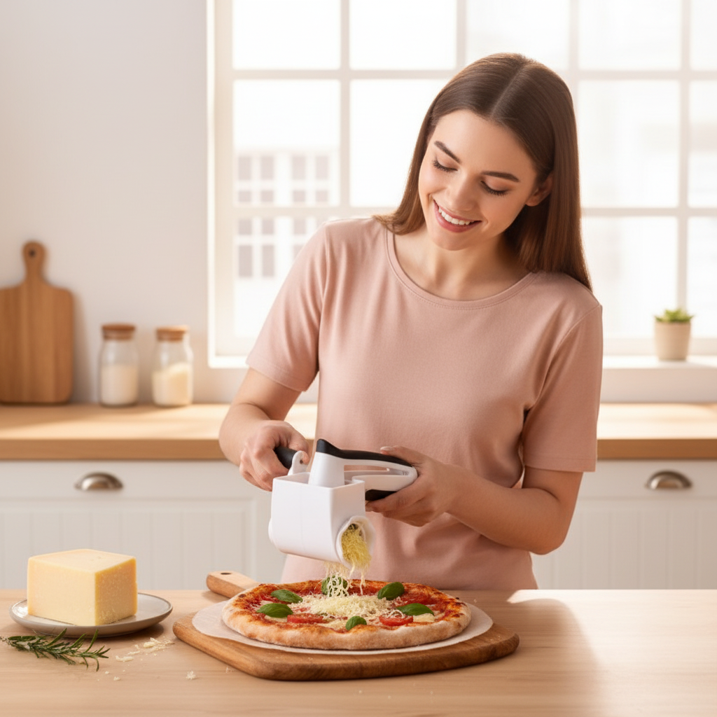 râpe à fromage manuelle antidérapant giratino