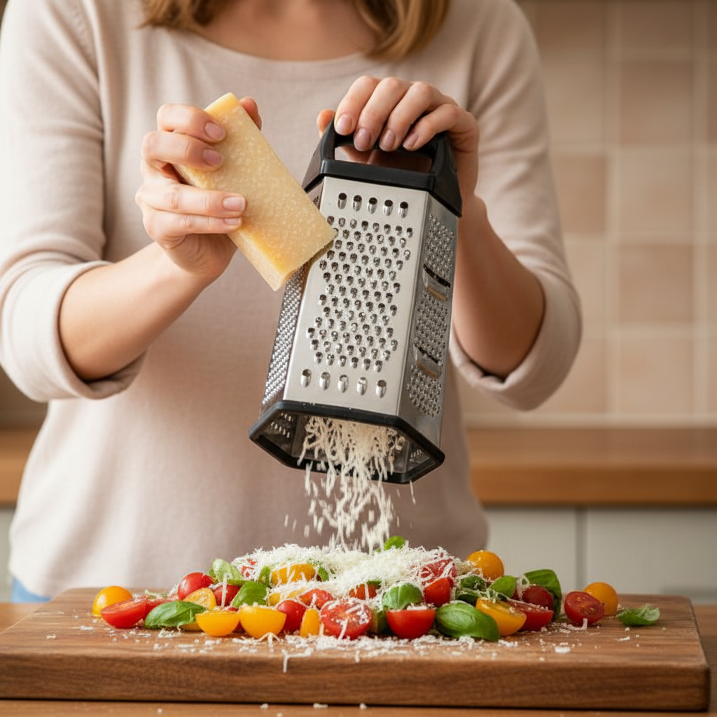 râpe à fromage manuelle fonctionnelle efficace et durable