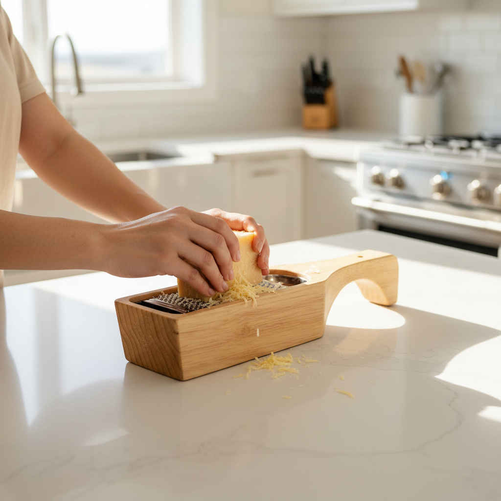 rape a gruyere compact collecteur bois hévéa