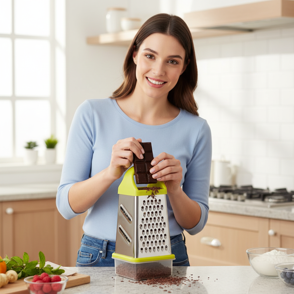 râpe à légumes manuelle acier inoxydable gratigo