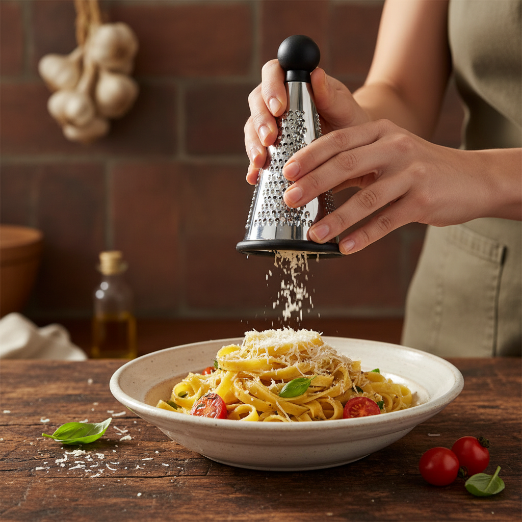 râpe cuisine indispensable conique inox