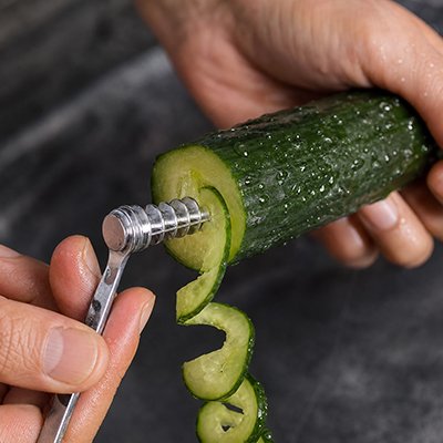 Spiraliseur de légumes acier spiral'chef