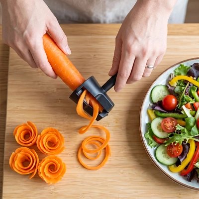 Spiraliseur de légumes création culinaire voluto